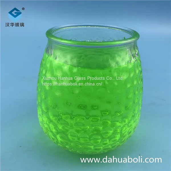 Wholesale 400ml Candle Glass Craft Glass Candlestick Manufacturer photo-3