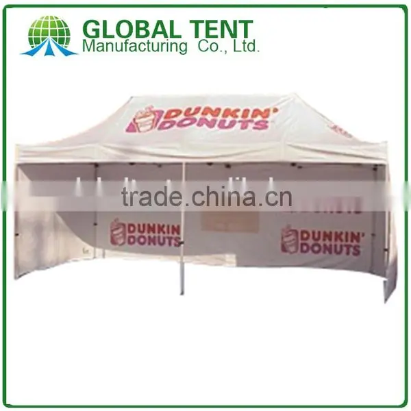 Custom Print Aluminum Folding Pagoda Trade Show Tent 3x6m ( 10ft X 20 Ft), Printed Canopy & Valance, 3 Full Walls photo-6