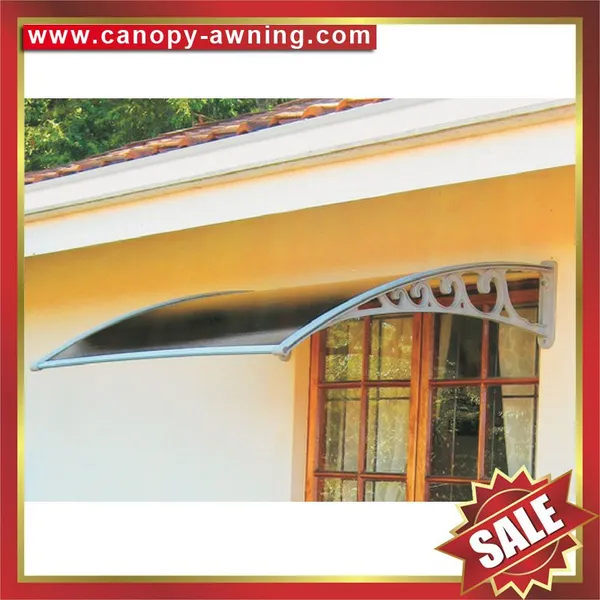 Hot Sale House Window Door Diy pc Polycarbonate Canopies Canopy Awning Shelter Cover photo-5