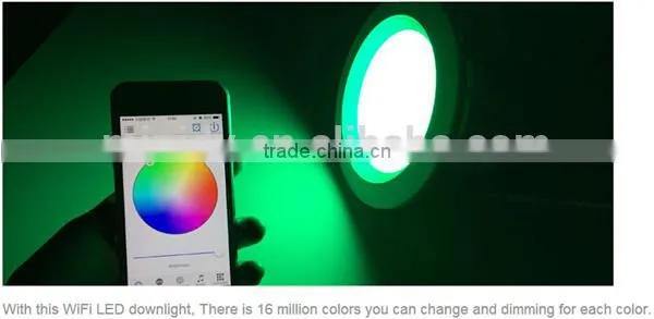 Group Control/Music Control/Timing Control 9W Dimmable WiFi LED Downlight With Both Android And IOS APP Magic Home WiFi photo-5