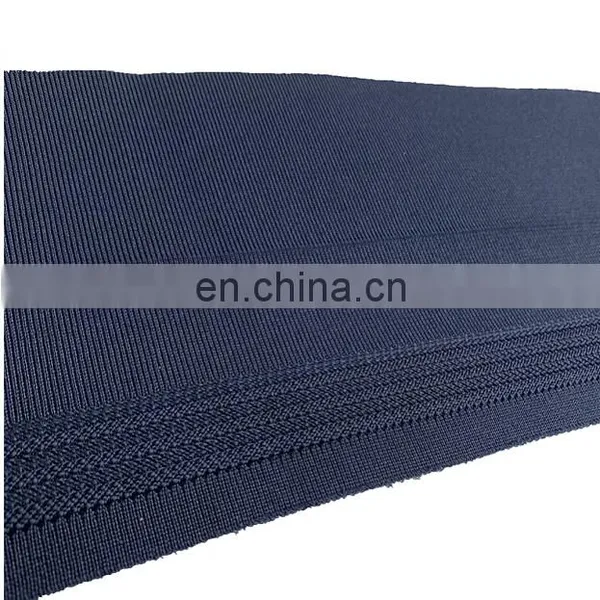 Comfortable High Elastic Polyester 1*1 Flat Knit Rib Brand Womens Ribbed Knit Top photo-4