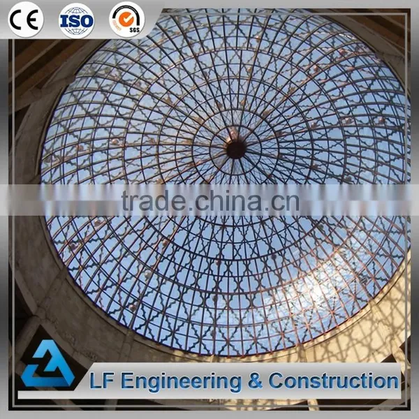 Prefabricated Fiberglass Roof Steel Mosque Dome photo-3