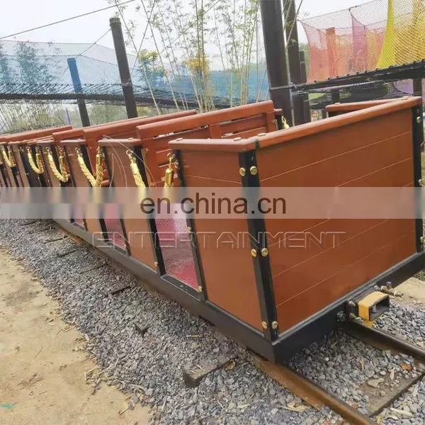 Sightseeing Tourist Fairground Carnival Rides Track Amusement Park Kids Train Equipment for Sale photo-5