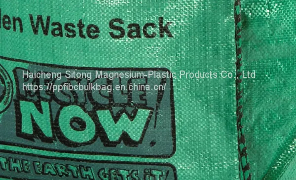 Heavy Duty Bulk Packaging FIBC Jumbo Bags Circular / Tubular Shape Plain Stitching photo-2