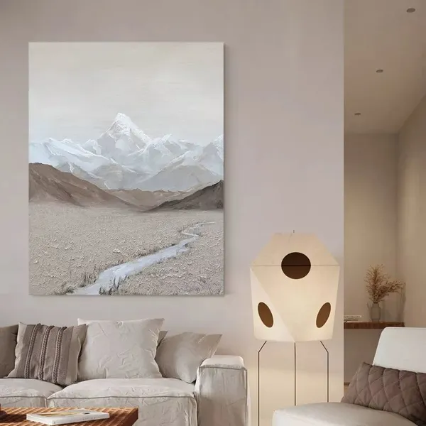 Hand-painted Abstract Art Painting Landscape Decorative Art Oil Painting