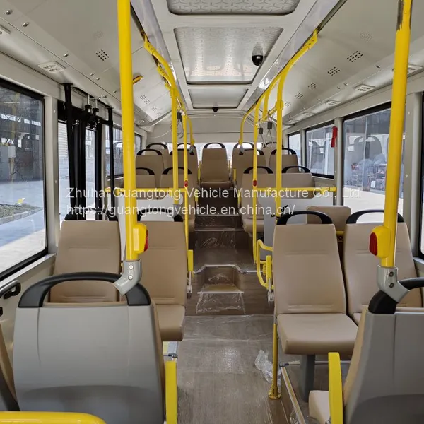 8.5m 21+1 Seater Automatic Passenger New Pure Electric City Bus 200 km New City Luxury Electric ev Bus photo-3