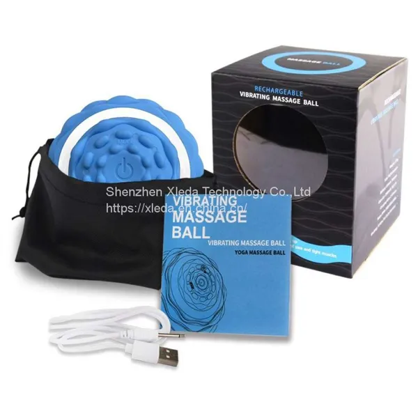 Factory Vibrating Massage Ball 4-Speed High-Intensity Vibrator Massagers Roller Ball photo-5