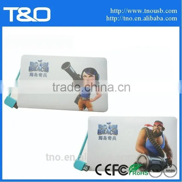 Shenzhen 2500mah Credit Card Power Bank Mobile Battery photo-4