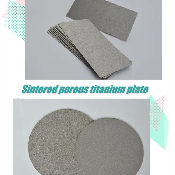 10um Sintered Porous Ti Plate For PEM Electrolytic Cell photo-3