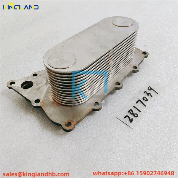C6.6 Engine Oil Cooler Core 281-7039 2817039 For CAT photo-2