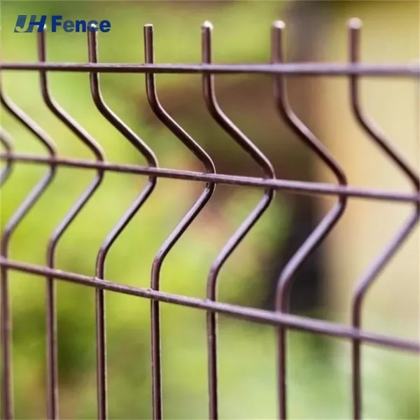 PVC Coated 3D Curved Wire Fence - V Fold Design for Enhanced Security and Aesthetics photo-4