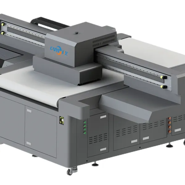 Caiyi Assembly Line CCD AI Visual Positioning UV Printer con cinta transportadora CY-1200 CCD