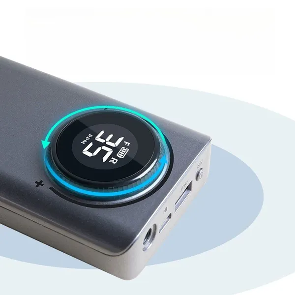 UV-201 35000RPM Ergonomic Rechargeable Nail Drill With Power Bank & Digital Display photo-2
