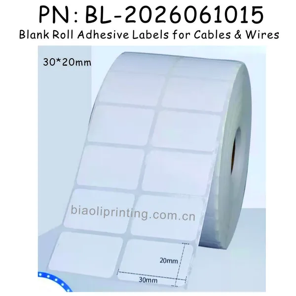 Roll Adhesive Labels for Cables & Wires photo-2
