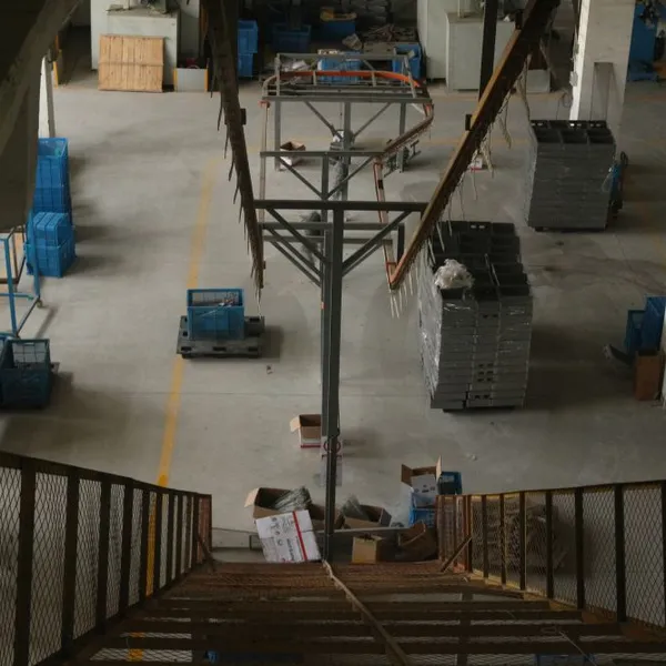 Automatic Powder Coating Line for Communication Equipment with PLC Control System