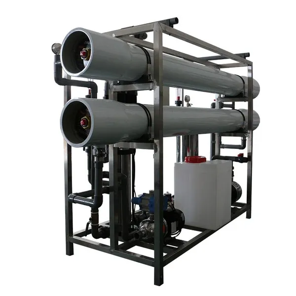 Energy Saving Stainless Steel 4TPH Sea Water Desalination RO System Salt Water to Drinking Purification Plant for Boat Marine Use photo-4