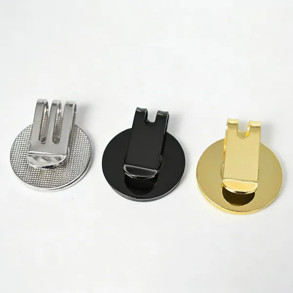 Custom Two-in-One Magnetic Golf Hat Clip, Gold/Silver/Black Blank Blanks In Stock photo-5