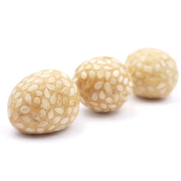 Sesame Coated Peanuts Crispy Balls Savory Crunchy Coated Peanut Snacks OEM Private Label Bulk Nut & Kernel Snack Supply photo-3