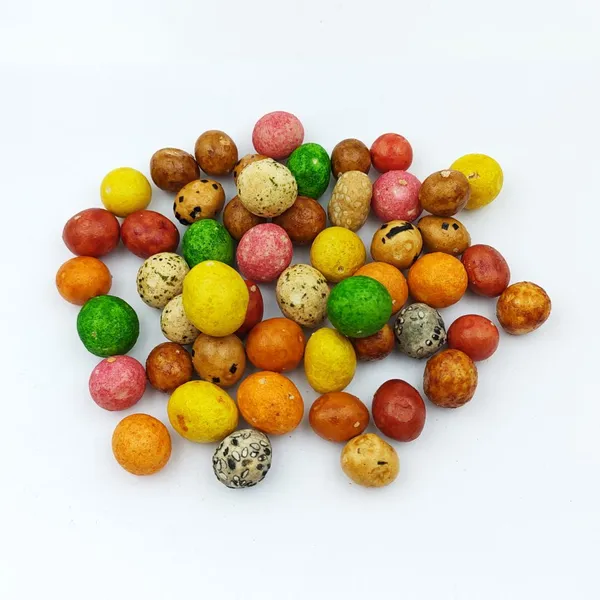 Healthy Baked Colorful Peanut Cracker Balls With Savory Soy Sauce Flavor for Private Label OEM photo-4