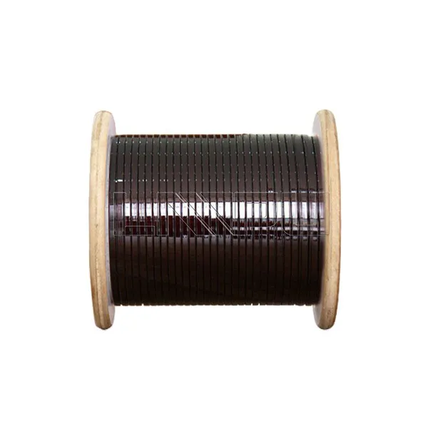 Precio del cable de aluminio magnético aislado esmaltado sólido de poliimida de amida de alta temperatura AWG 3 4 6 8 9 10 12 30 26 AWG