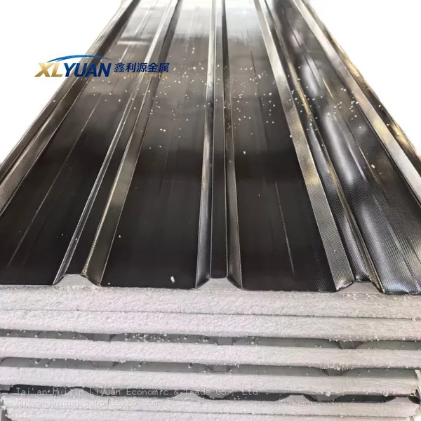 Fireproof Insulated PU PIR Rock Wool Glass Wool EPS Sandwich Panels for Building