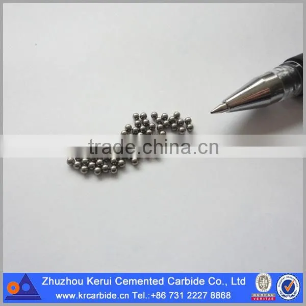 Ground and Polished Tungsten Carbide Ball With Very Small Diameter From Zhuzhou Manufacturer