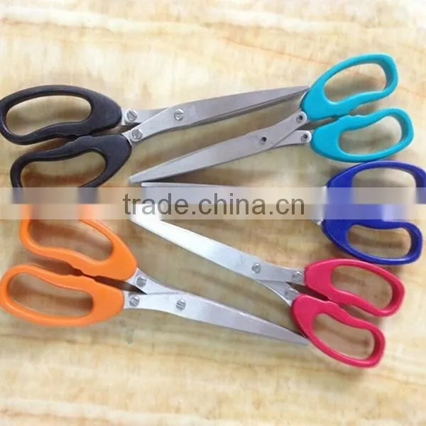 2015 New Stainless Steel 5 Blade Kitchen Herb Scissors Office Paper Cutting Shredding Scissors photo-6
