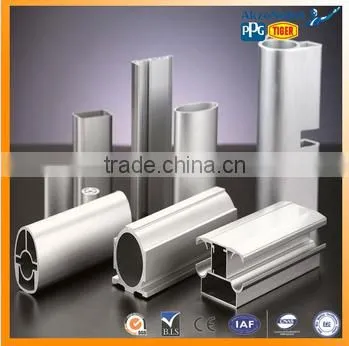 6061/6005/6063 T5 MILL FINISH Extruded Aluminum Pipes Profiles photo-2