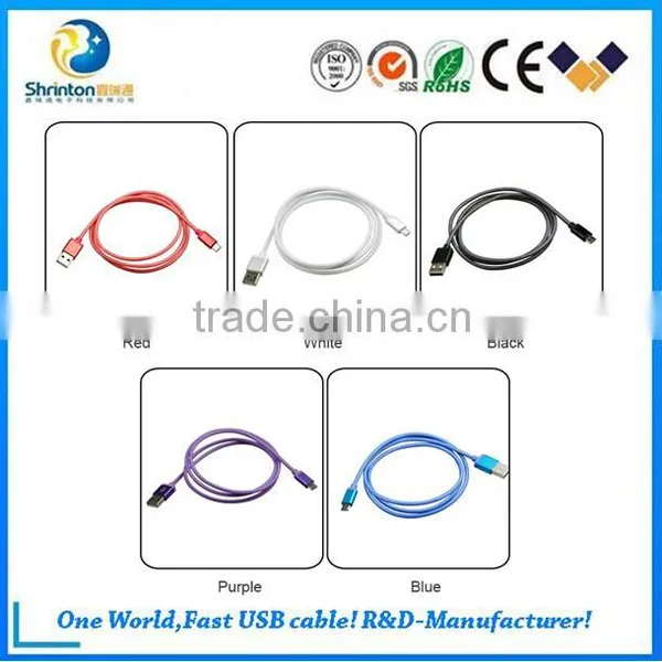 Remax New Design Sync and Date Fabric Braided Cable 2.1A for Mobile Phone photo-5