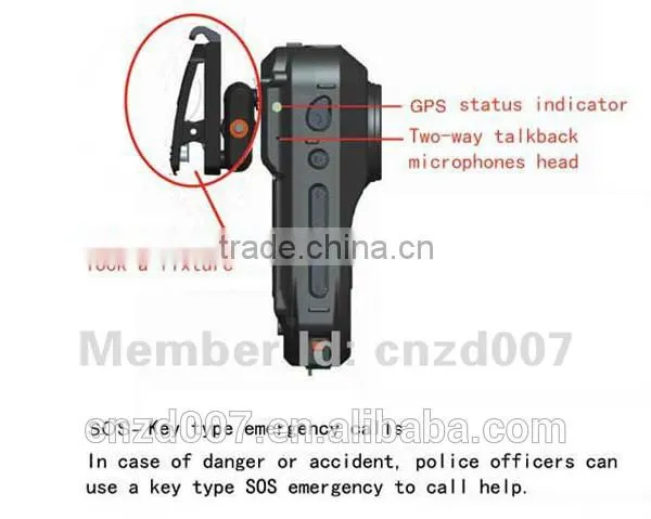 Low Price Fixed Focus Law Enforcement Camera