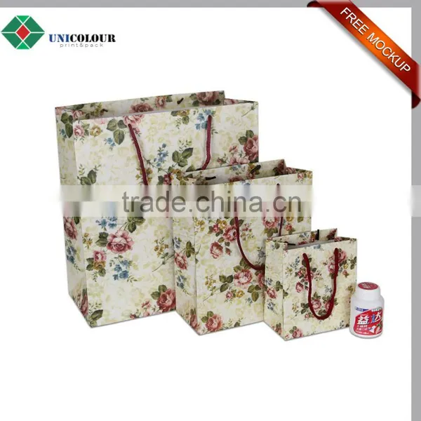 Latest Design Fancy Laminated Paper Shopping Bags Selling Like Hotcakes photo-3