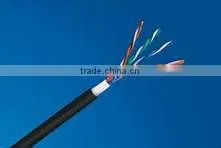4*2*0.45 mm Cat5 Utp Solid Bare Copper Lan Cable Tester