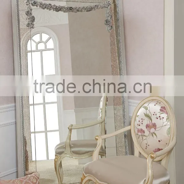Foshan Romantic French Wood Bedroom Set White Wedding Bed Girls Bedroom Furniture photo-4