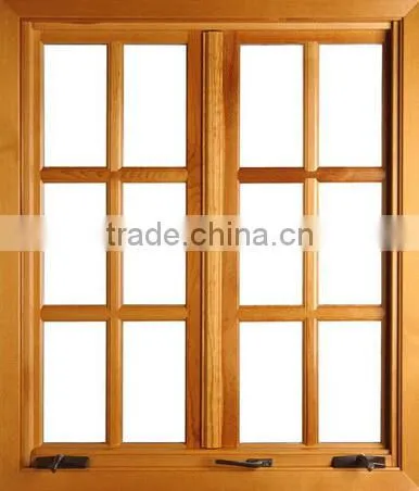 Customized Wooden Grain Aluminium Windows and Doors