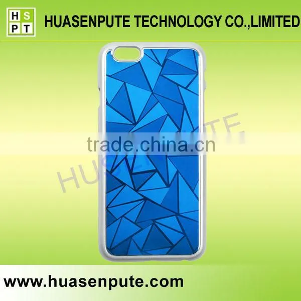For Apple Iphone6 Triangular Pattern Plastic Phone Case Shockproof Back Cover photo-2