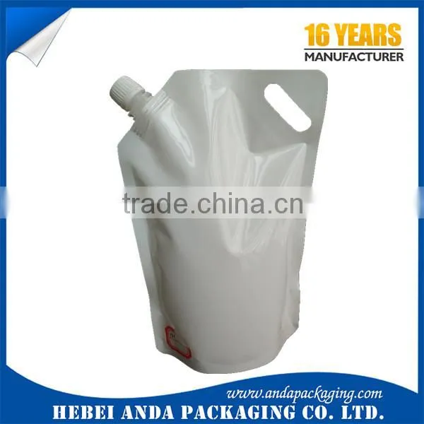 Stand up Pouch for Liquid Detergent Packaging/liquid Laundry Detergent Spout Pouch photo-6
