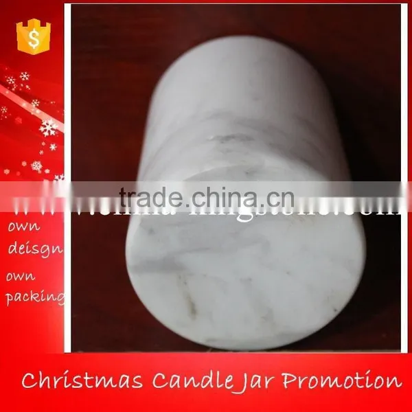 Carrara White Marble Jars,White Marble Jars,Marble Soy Candle Holder Quality Choice photo-3