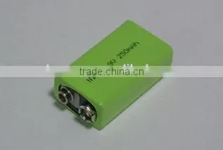 Ni-MH Rechargeable Battery 9v 250mAh