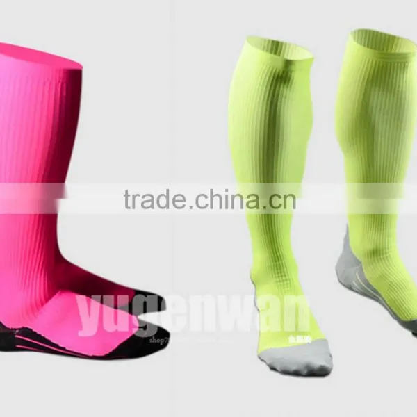 Sports Coolmax Compress Long Running Socks,OEM Orders,football Quality Soccer Socks