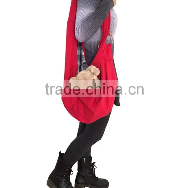 Red Single-shoulder Pet Crossbody Extension Bag photo-4