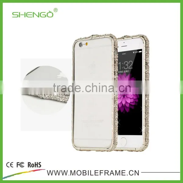 Diamond Metal Bumper Case photo-3