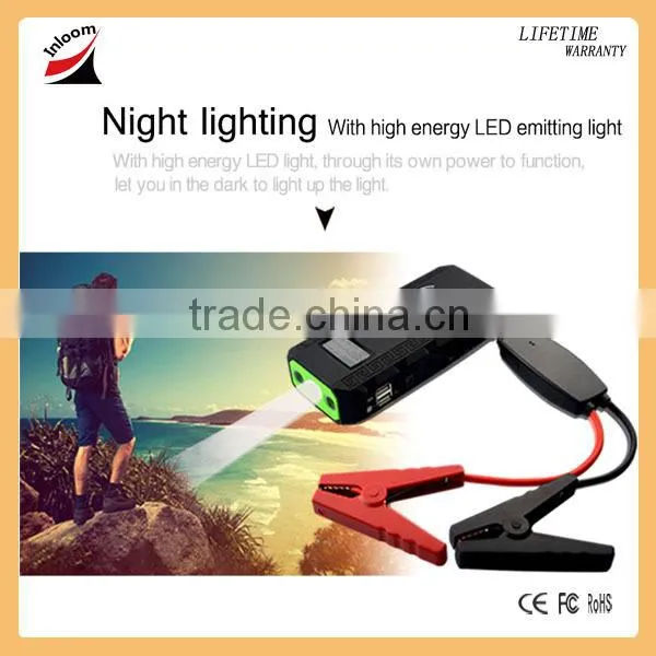 Car Emergency Battery Wireless Charger 13600mAh Mini Jump Starter 12v Car Jump Starter Power Bank for Car Jump Start photo-6