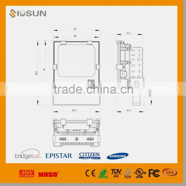 70W 7100Lumens IP65 3000K SMD China Outdoor LED Flood Light photo-6