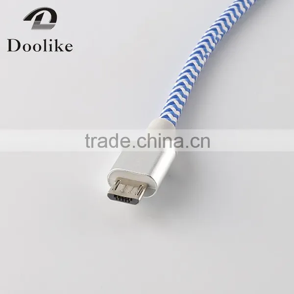 2016 Doolike Hot Selling 1m USB Cable For Samsung Android Phone Micro Data Cable Wholesale photo-2