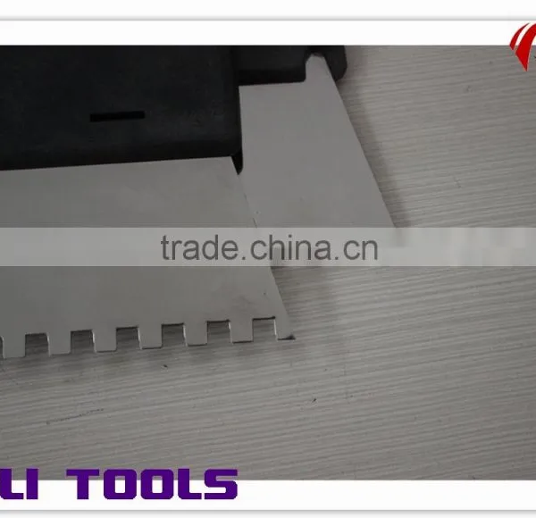 Wall Scraper With Teeth Blade PC Handle / Stainless Steel Hand Tool photo-5