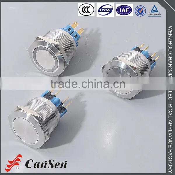 1NO1NC/2NO2NC (LED)Ring Illuminated 19m Tact Switch photo-5