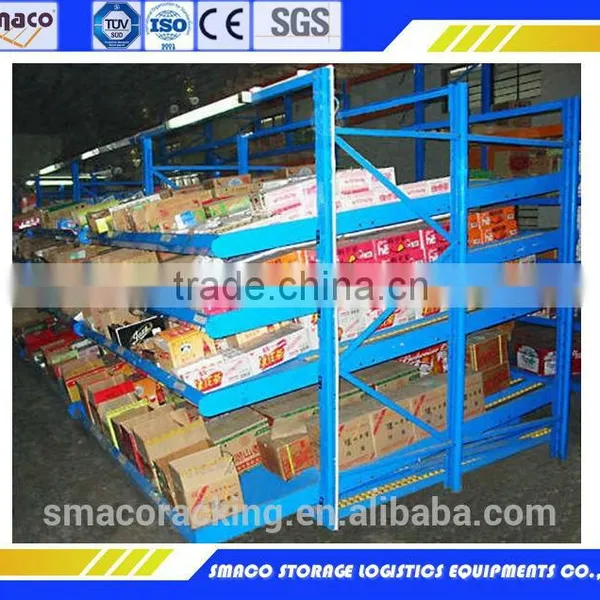 Iron/steel Roller Slides Pipe Flow Through Racking photo-2