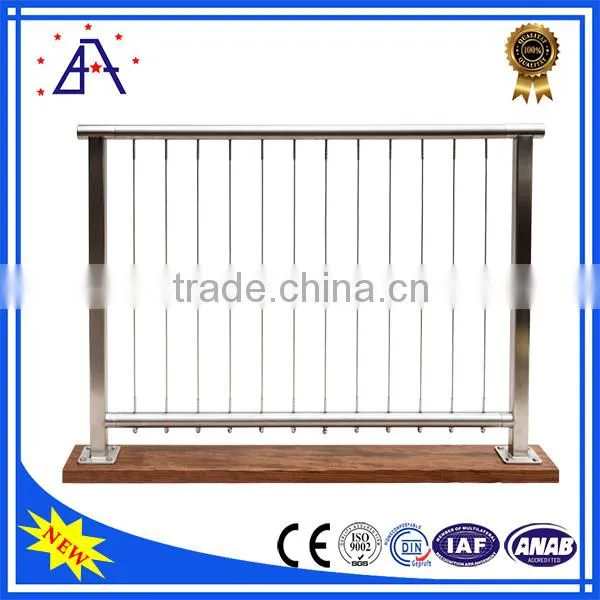 High Quality Silver Anodized Aluminum Portable Handrail photo-5