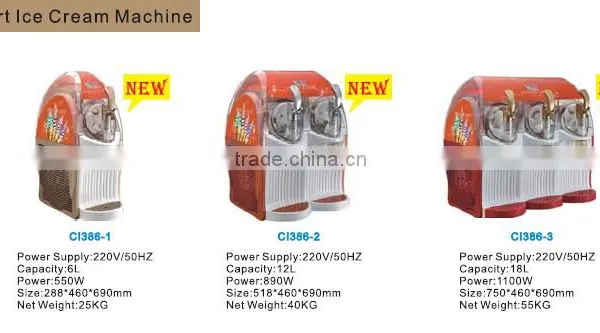 2017 Good Quality Hot Sale MYX-3 Large Capacity Slush Machine Iced Supermarket Liqour Making Machine photo-4