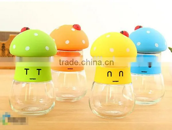 Mushroom Water Bottle 320ML photo-4